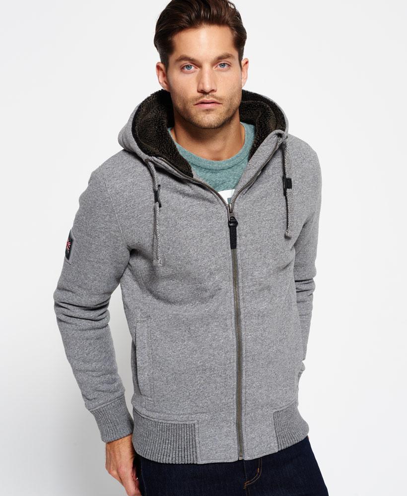 Superdry winter hoodie with fleece lining sale